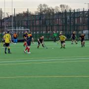 Action from Bolton Hockey Club’s men’s seconds clash with City of Manchester last weekend