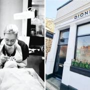 Dionne Leece has transformed an old bank into a beautiful salon