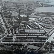 Aerial view of Deane 1950s