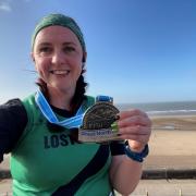 Rachel Stevens ran a fine race at the Great North West Half-Marathon in Blackpool
