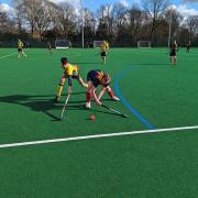 Action from the men’s seconds clash with Sale last weekend