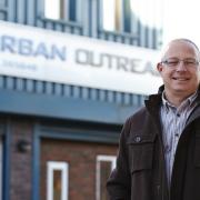 Urban Outreach is being supplied high speed broadband thanks to a campaign by Opus Broadband. Pictured is Dave Bagley MBE.