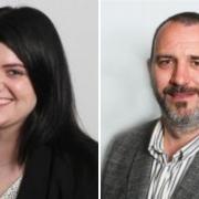 Councillors Victoria Rigby and Ryan Bamforth