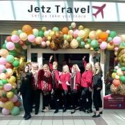 The Jetz Travel team will celebrate the shop's fifth anniversary this weekend