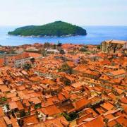 Beautiful Dubrovnik, in Croatia. You could be there instead of reading this.