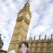 Reporter Elaine O'Flynn takes the petition to Westminster