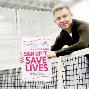 Andy Knox who will be charge of the tennis tournament at the British Transplant Games