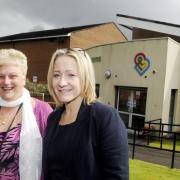 Sue Schofield, head of community learning and Sharon Marriott, director of adult learning