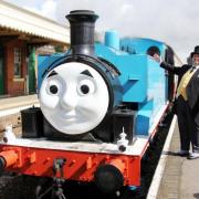 Thomas the Tank Engine with the Fat Controller on the ELR