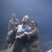 Colin Connor as Sergeant Fielding, Ciaran Kellgren as Private Webster, Michael Shelford as Private James Smith, and Tristan Brooke as Lance Corporal Bradley