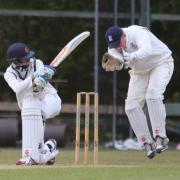 Haseeb Hameed playing as sub-pro for Egerton recently