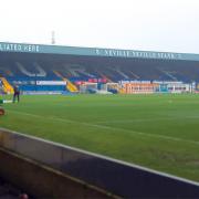 HONOUR: The Bury FC main stand which has been renamed the Neville Neville Stand