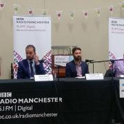 Bolton North East candidates at a BBC Radio Manchester debate