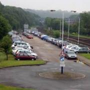 The existing car park at Lostock