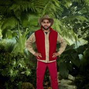 Amir Khan on I'm A Celebrity Get Me Out Of Here 2017.