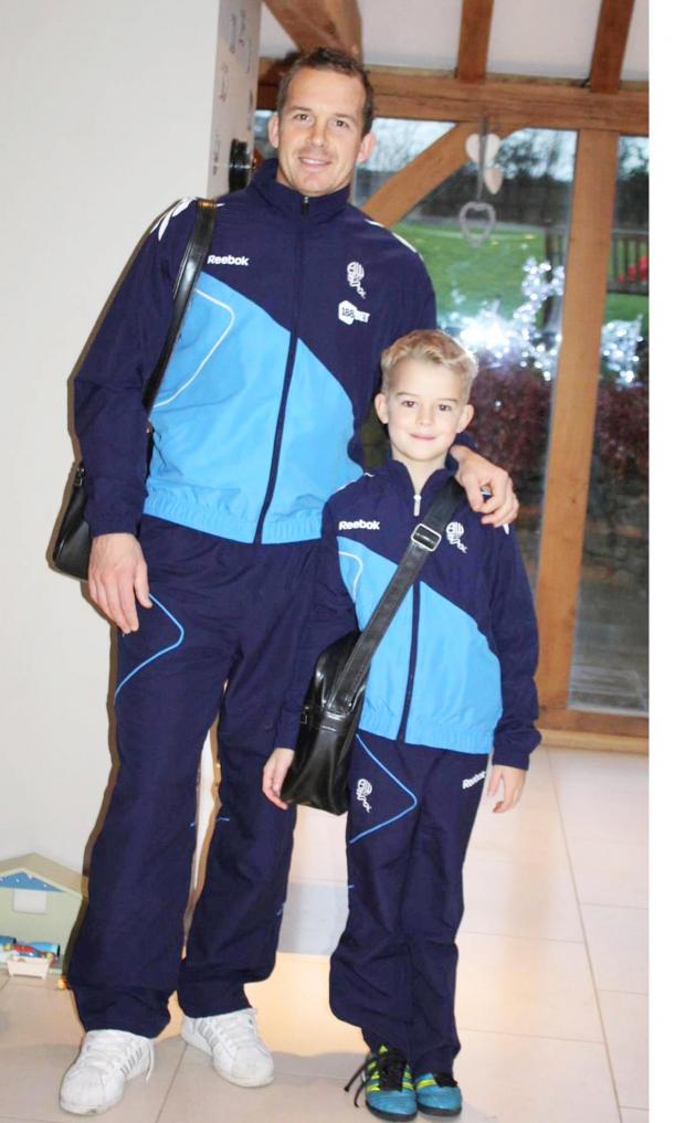 Kevin Davies' son Lucas follows in the footsteps of the former Bolton Wanderers striker 2880826