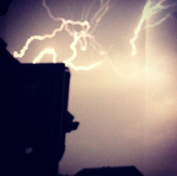 Lightning storm - Bolton July 19, 2014