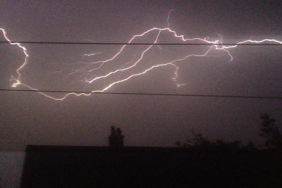 Lightning storm - Bolton July 19, 2014