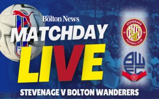 MATCHDAY LIVE: Stevenage v Bolton Wanderers