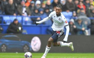 Paris Maghoma has become a favourite with the Bolton fans - and could sign permanently in the summer