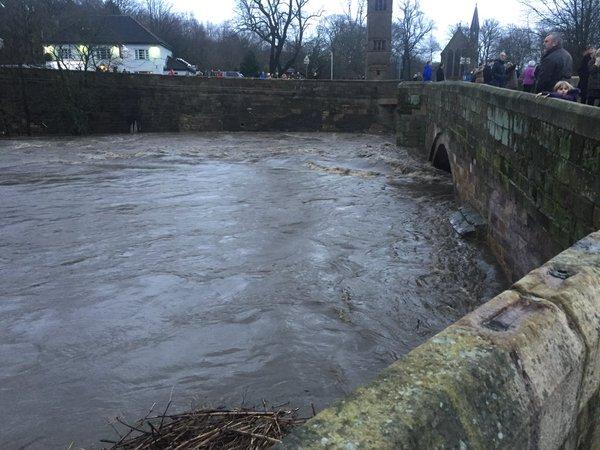 Flooding in Kearsley
