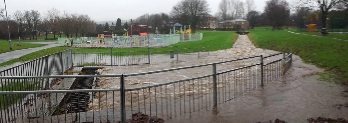 Flooding in Horwich