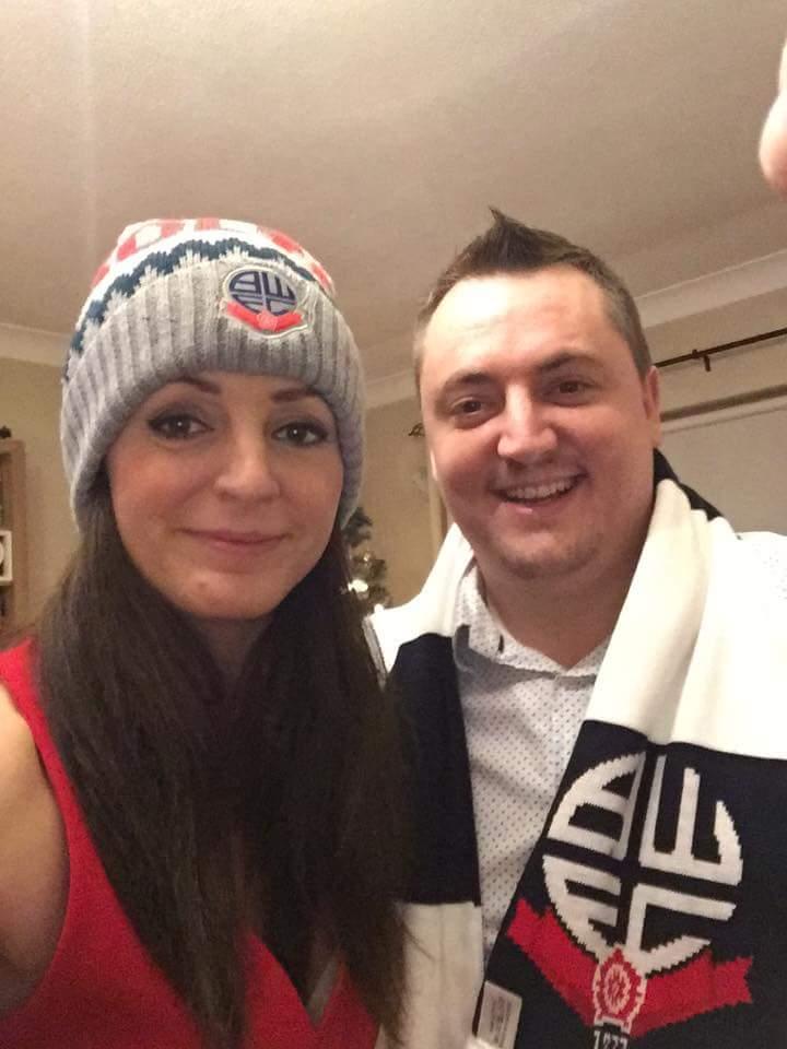 Kim and Matt Wilkinson, aged 30 and 32, both living and working in Dublin, Ireland, and wishing the Whites the best of luck on this big big day