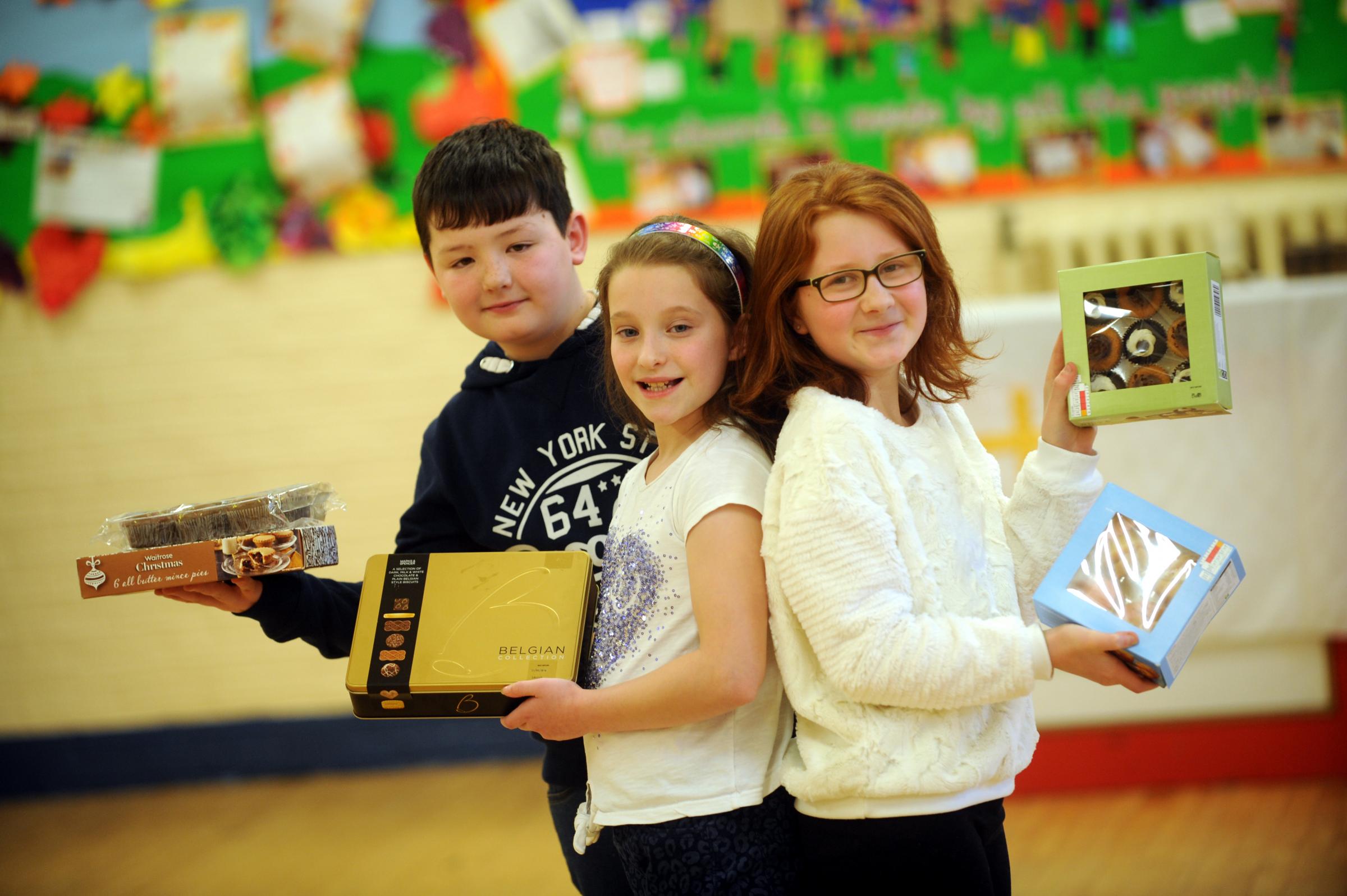 Children rally round to help victims of flooding