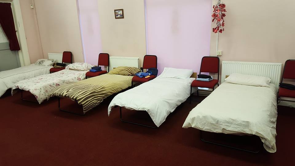 Pop-up homeless 'Shelter of Hope' opens for 3 months