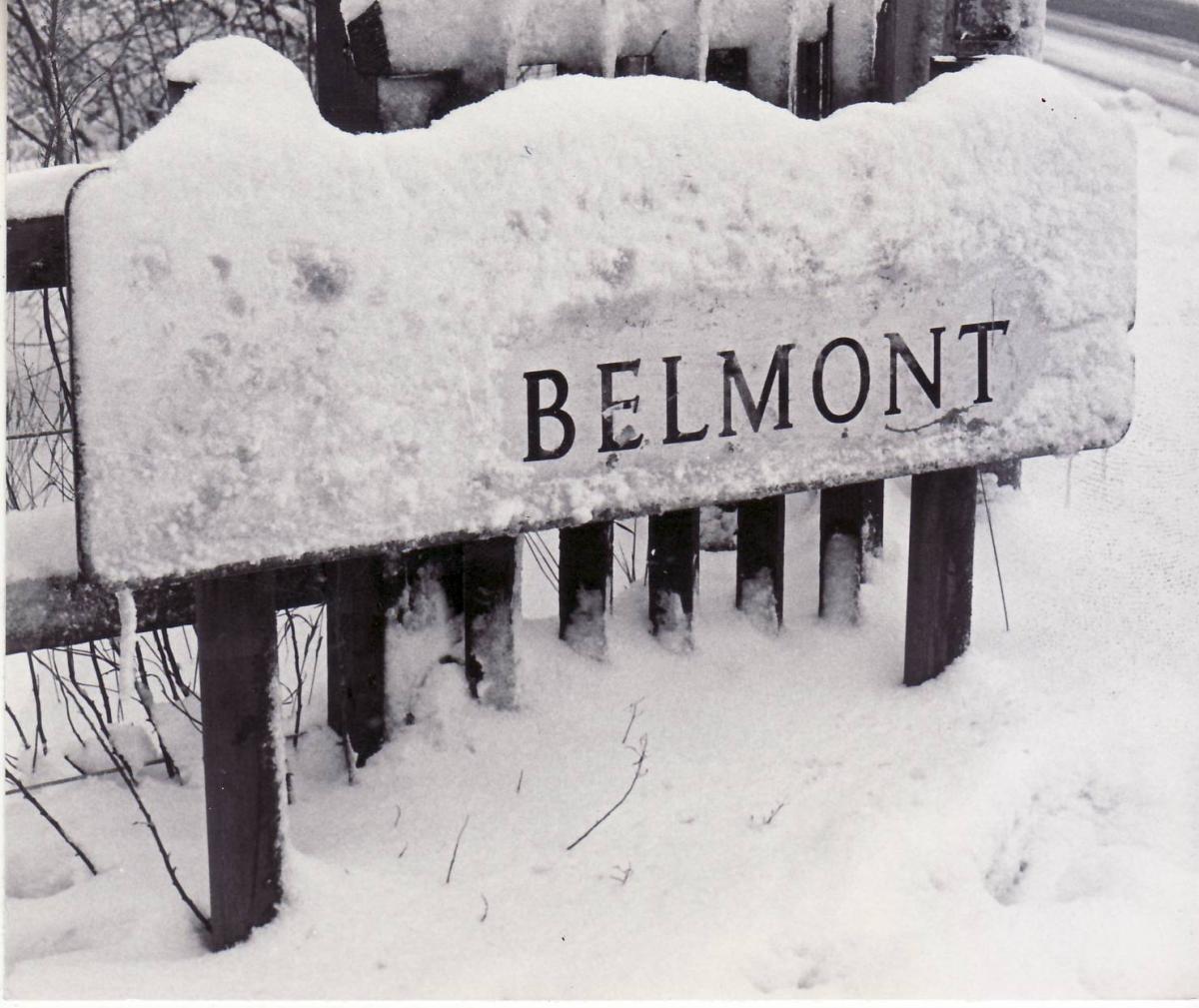 Boxing Day, January 1984 - Belmont village