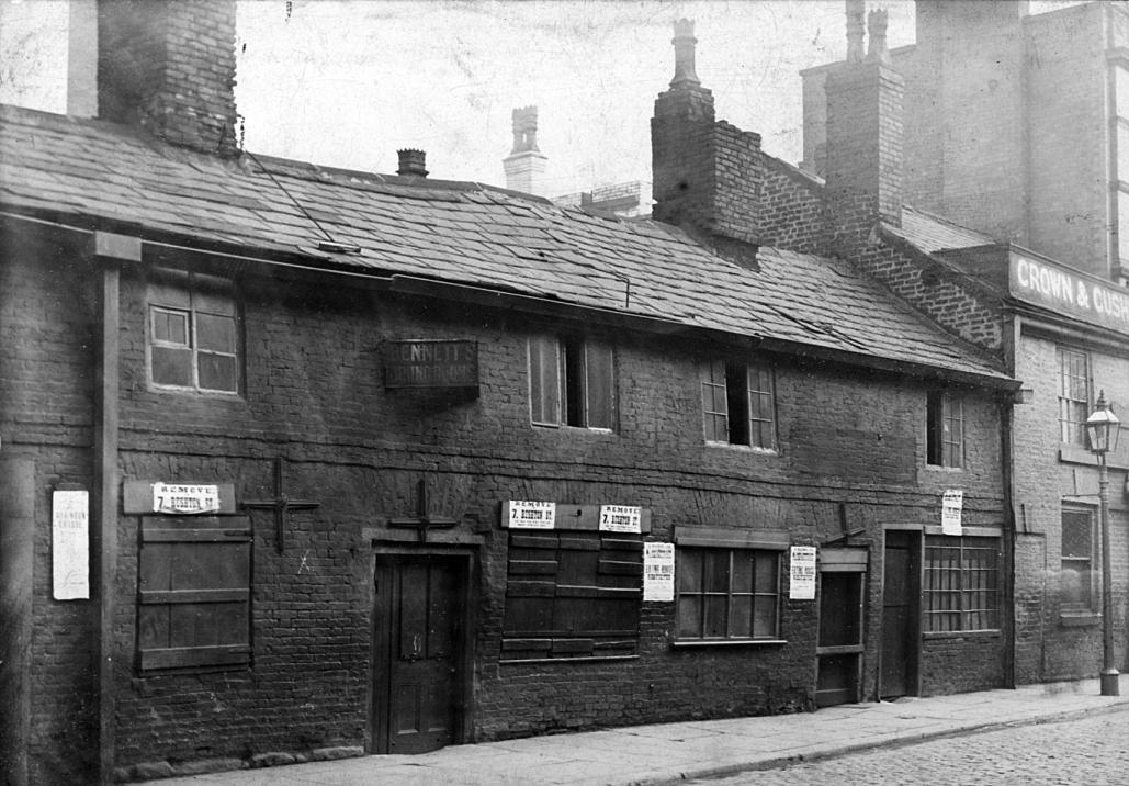Crown and Cushion, Mealhouse Lane, Bolton, closed in 2002