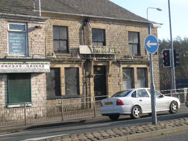 Tippings Arms, 416 Blackburn Road. Courtesy of closedpubs.co.uk