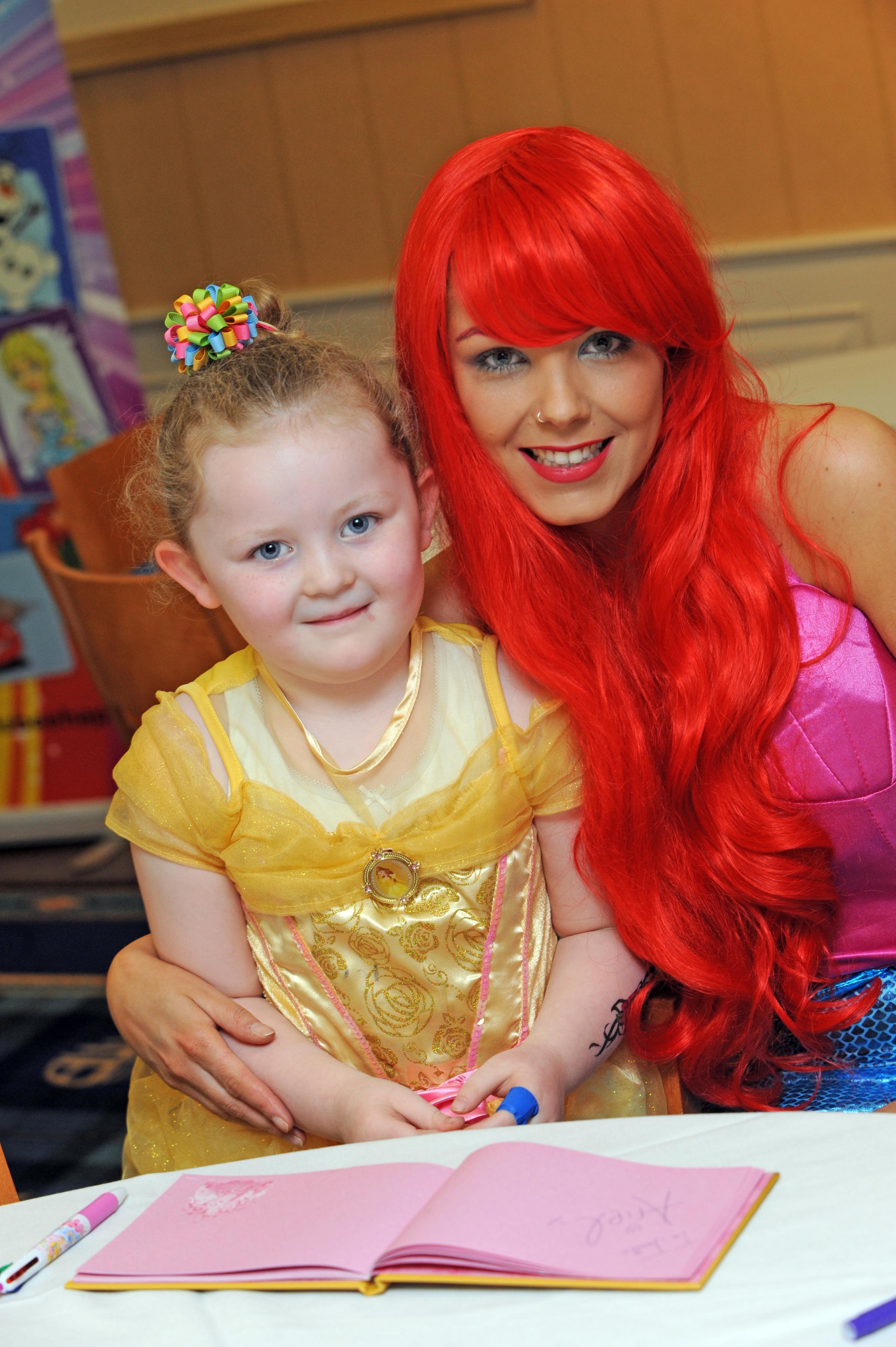 Princesses meet superheroes at Bolton Whites Hotel