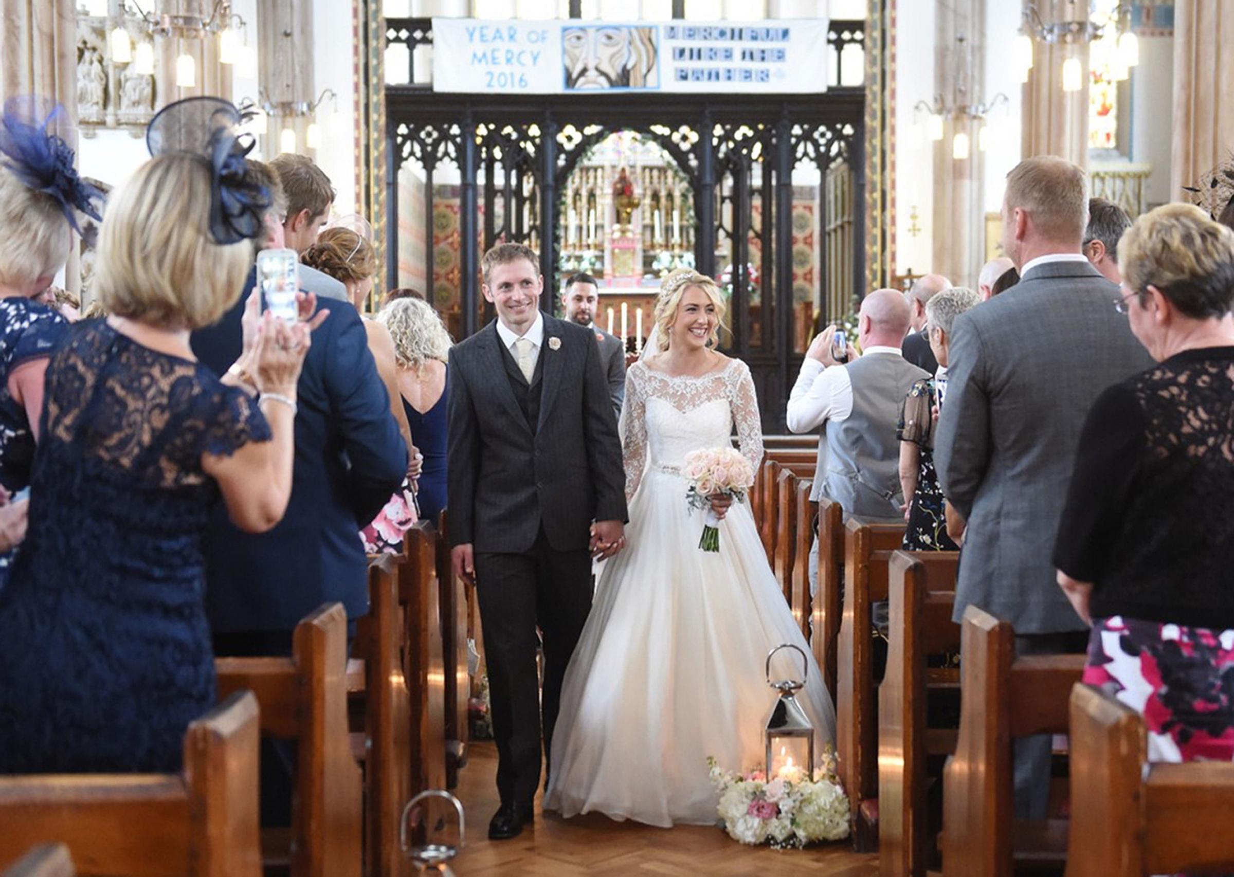 UPDATED: New pictures of golden couple Jason Kenny and Laura Trott's wedding