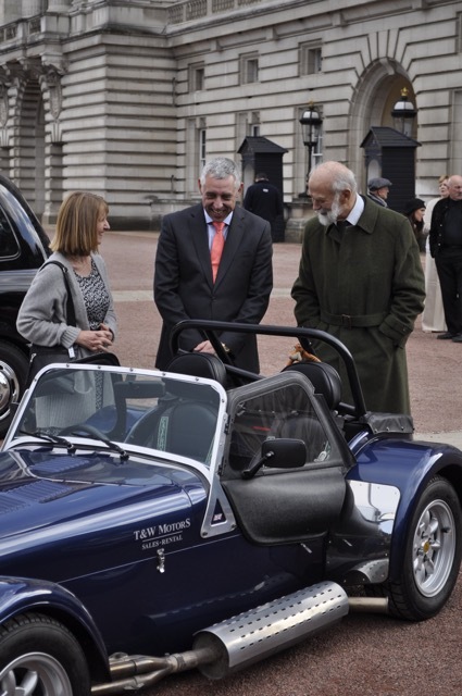 Bolton man's sports car forms part of historic Buckingham Palace ... - The Bolton News
