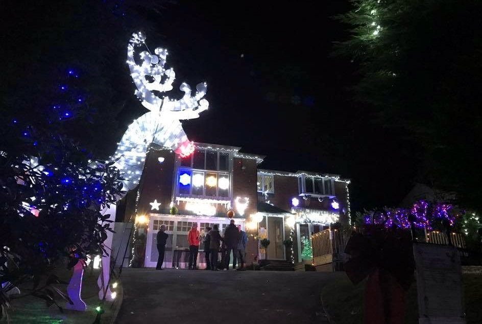 Family home transformed into winter wonderland - The Bolton News