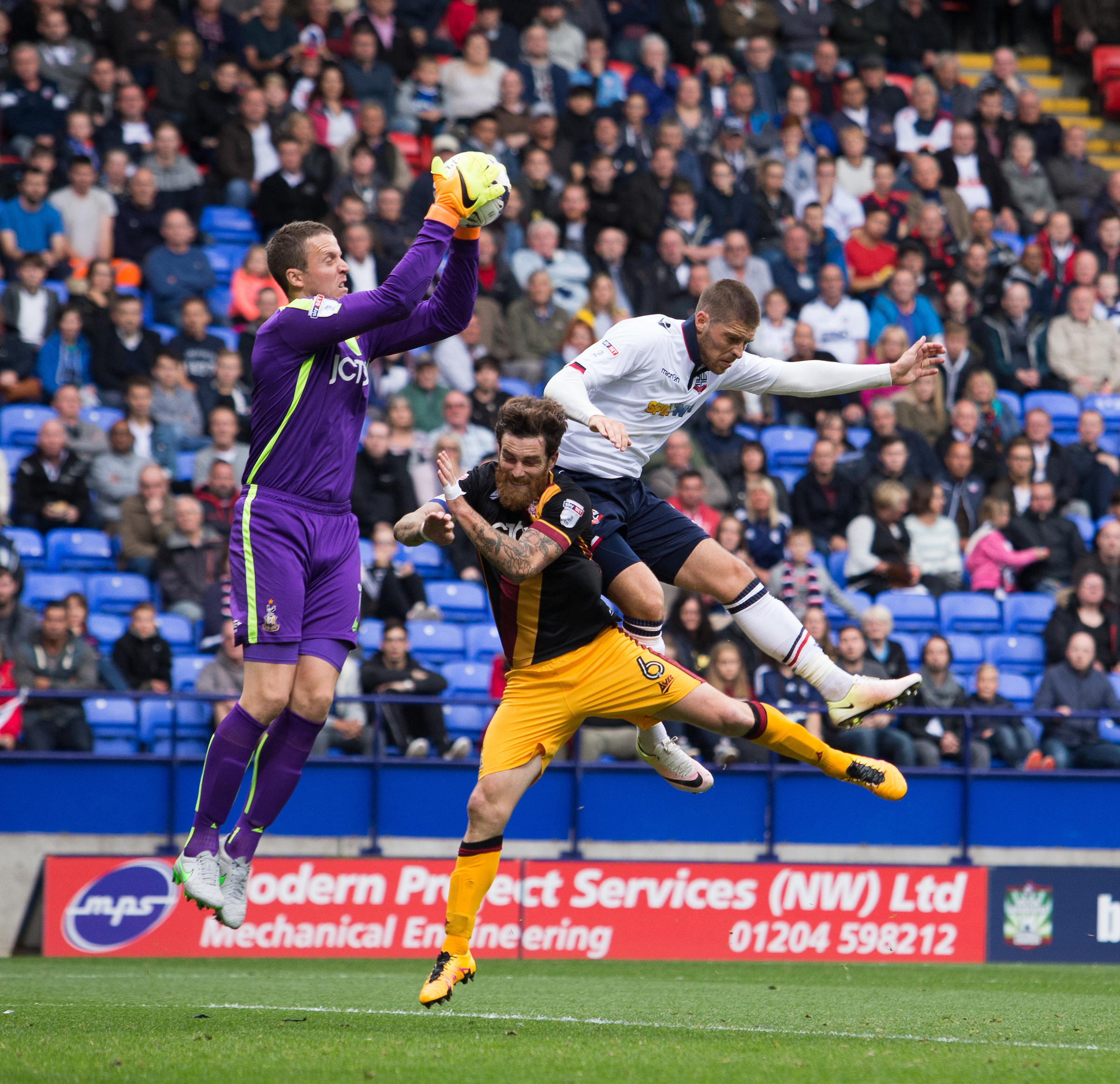 Bradford City goalkeeper Colin Doyle wary of Bolton Wanderers' physical threat - The Bolton News