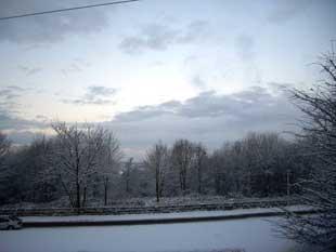 Snow scene at Seven Acres, Bolton, by Stephen Jones of Breightmet.