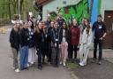 Students from the University of Bolton created the art worsk