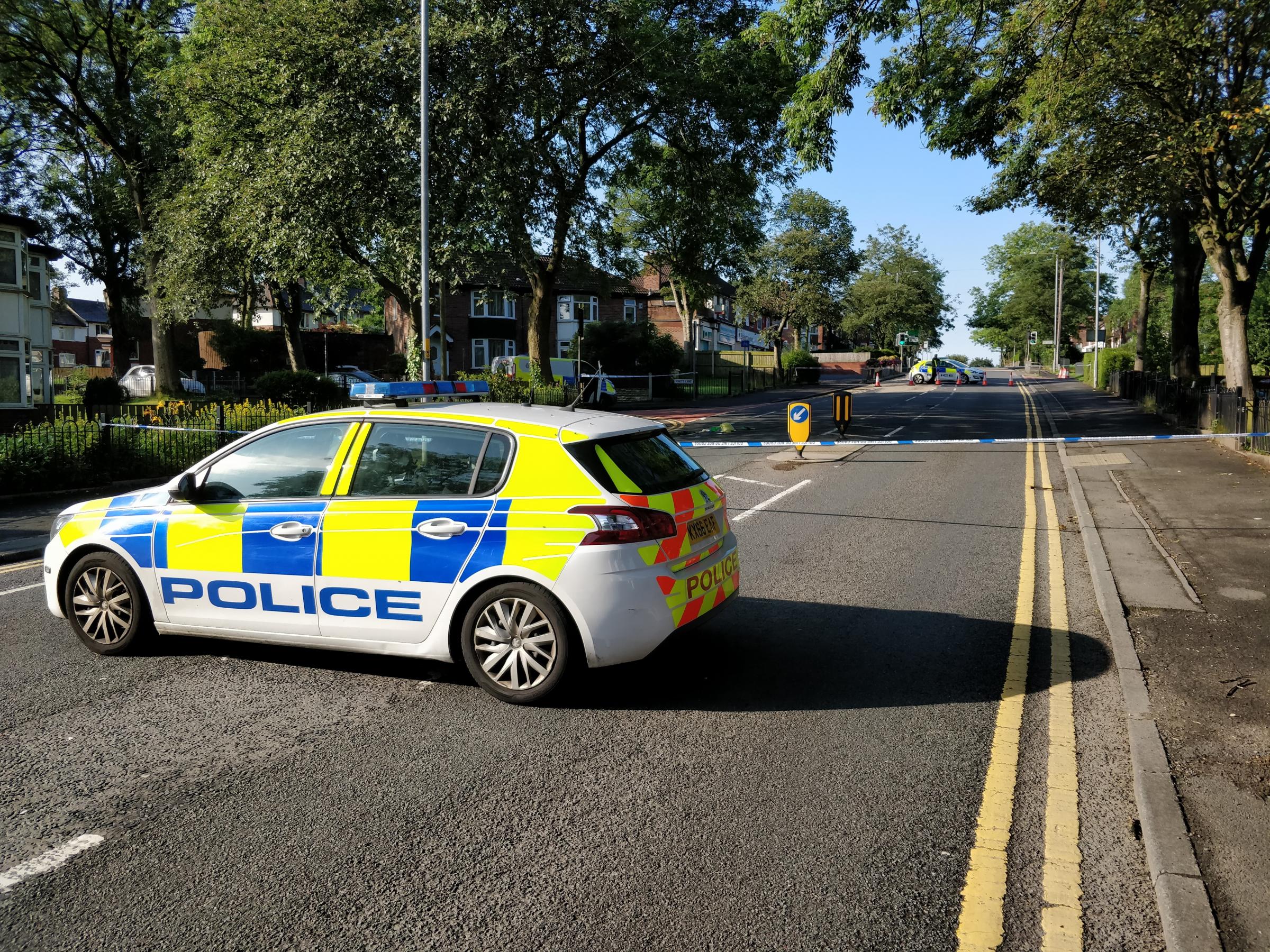 Moss Bank Way closed after man injured in hit and run