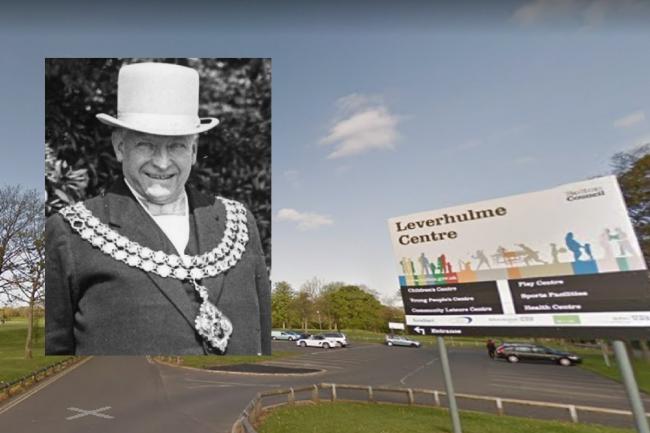 Leverhulme Park and inset Lord Leverhulme
