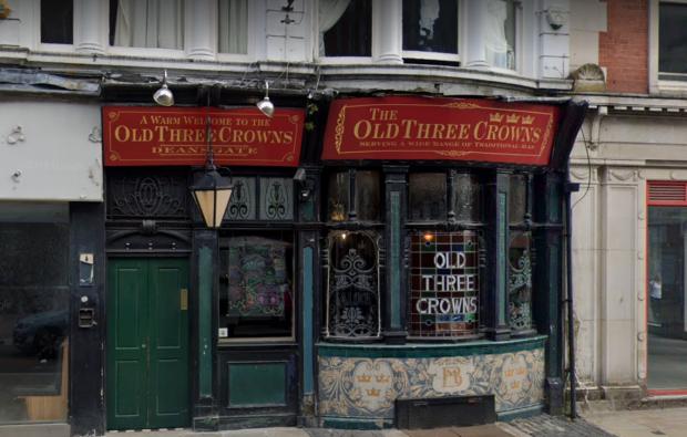 The Bolton News: The Old Three Crowns (Photo: Google Maps)