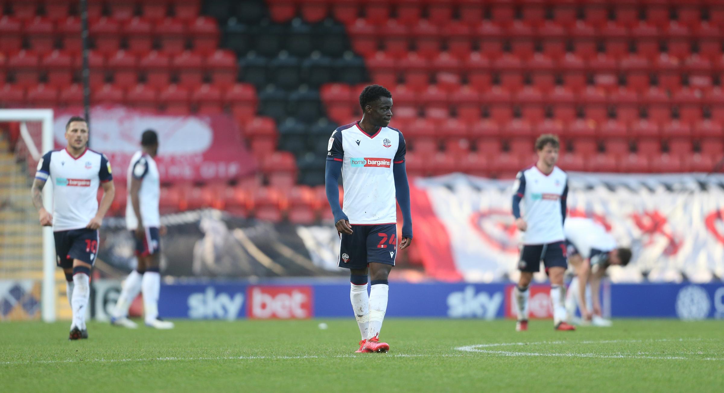 Wanderers cant hide their dejection at Leyton Orient 