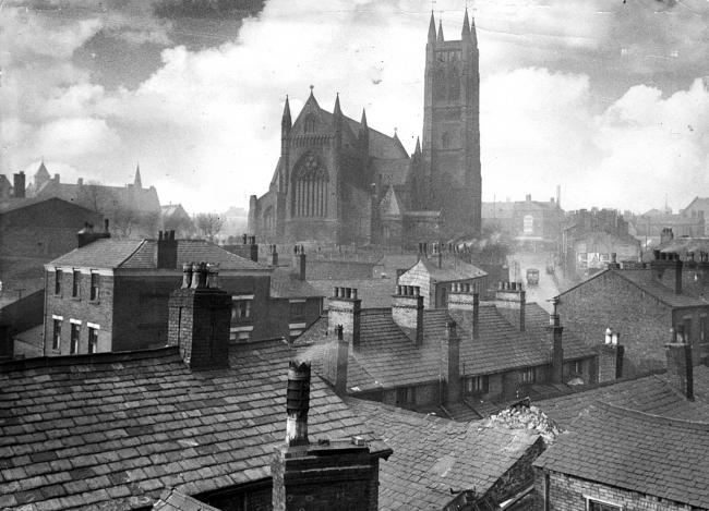 Looking Back: view over the rooftops of Sixties' Bolton 12319045