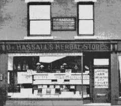 STORE: The front of Hassall’s shop on Longcauseway, Farnworth