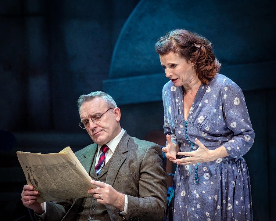Sian Reeves and Mark Moraghan as Mother and Father in BTWOL - Credit Anthony Robling
