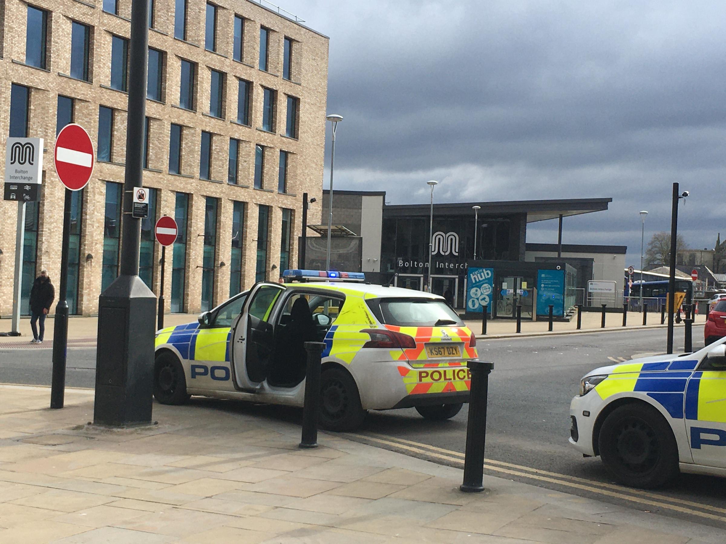 Police called to Bolton town centre following disturbance