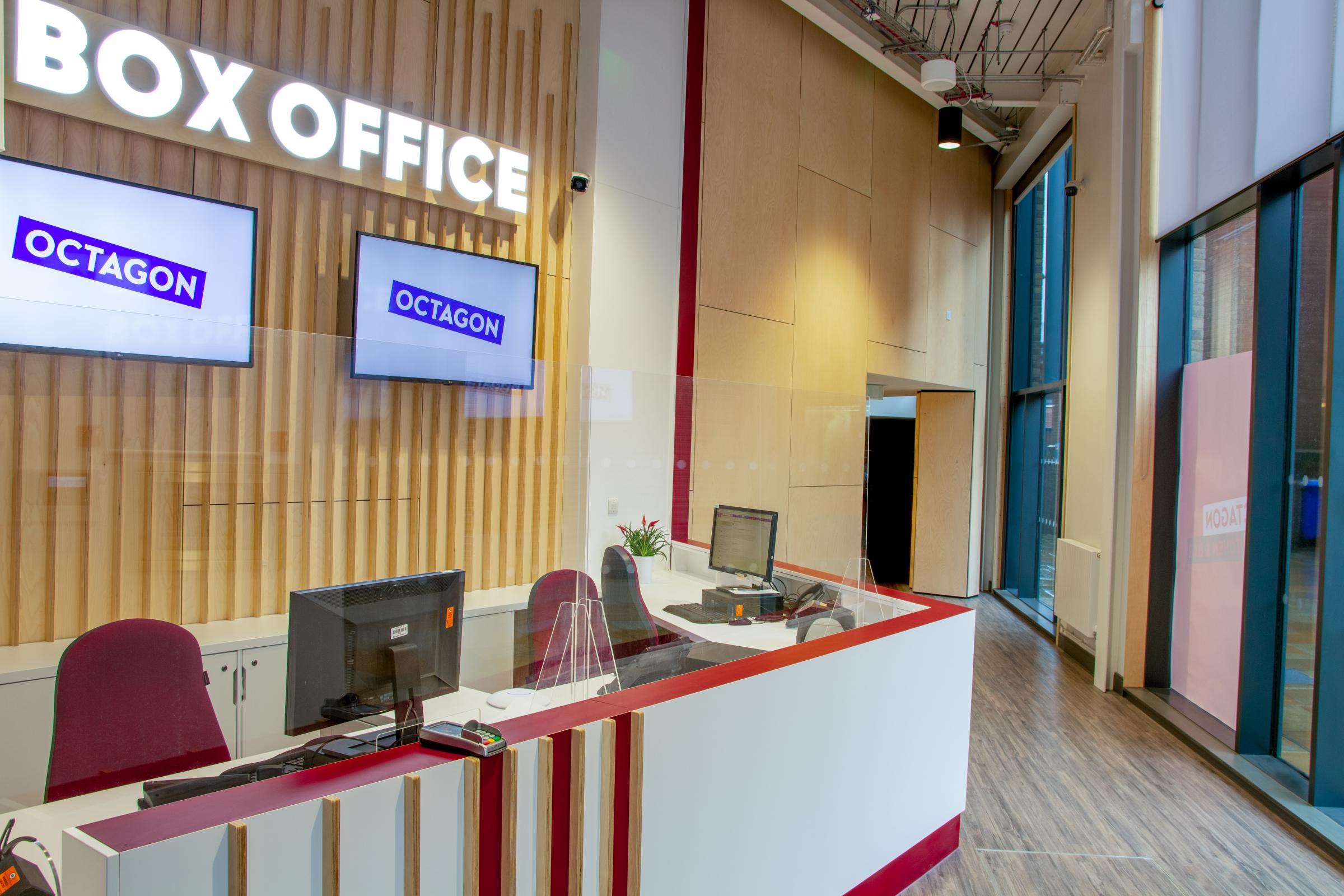 New look box office at Octagon Theatre