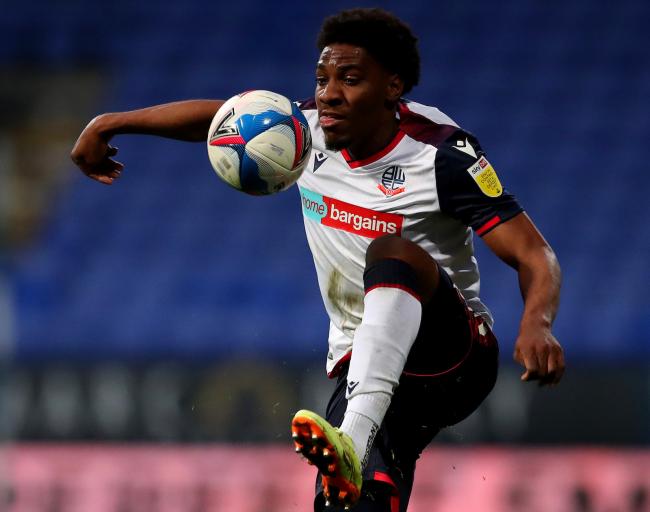Dapo Afolayan was in excellent form for Wanderers in last night's 1-0 win against Carlisle United.