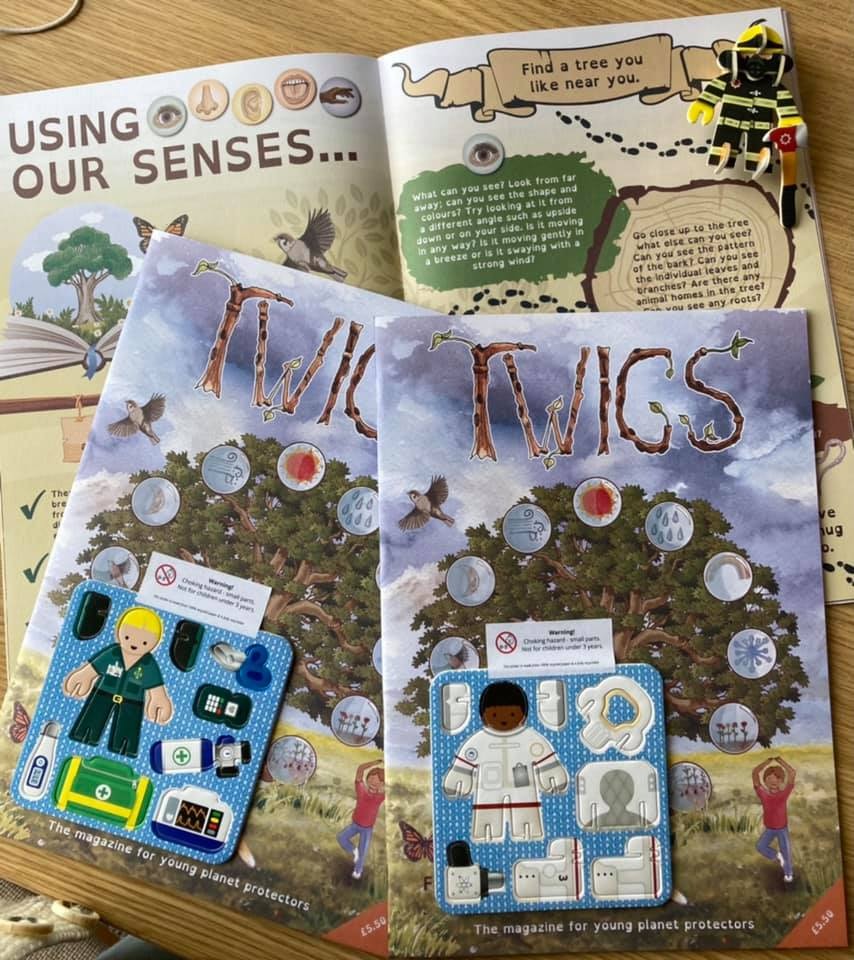 Twigs magazine is an eco-friendly magazine created by Clare Carney from Blackburn 